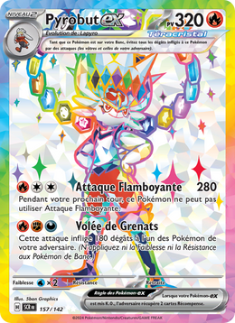 Pyrobut-ex - Cinderace ex - Couronne Stellaire 157