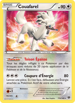 Couafarel 114/146 — Pokémon XY (XY)
