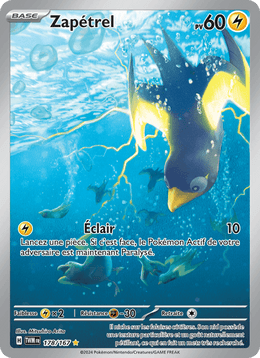 Zapétrel 178/226 Pokémon Mascarade Crépusculaire (EV06)