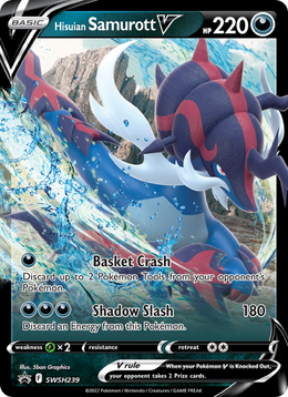Clamiral de Hisui V SWSH239/PROMO — Pokémon Promo Épée et Bouclier (SWSHP)