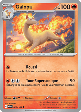 Galopa 078/207 Pokémon 151 (MEW)