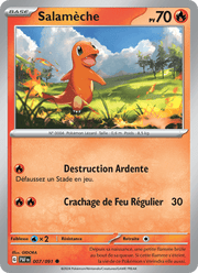 Salamèche 007/245 Pokémon Destinées de Paldea (EV4.5)