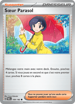 Sœur Parasol 169/266 Pokémon Faille Paradoxe (EV04)