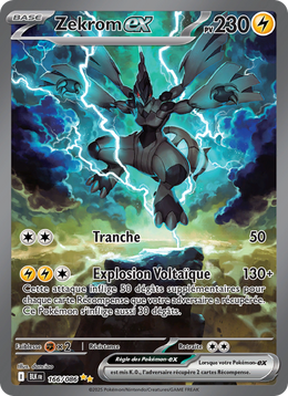 Zekrom-ex 166/86 — Pokémon Foudre Noire (BLK)