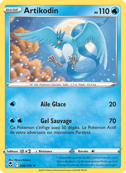 Artikodin 036/245 — Pokémon Tempête Argentée (SIT)