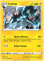 Luxray 62/209 Pokémon Clash des Rebelles