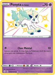Ponyta de Galar SV047/195 — Pokémon Destinées Radieuses (SHF)