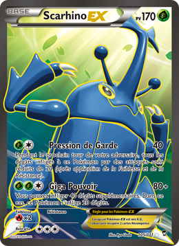 Scarhino EX 105/114 — Pokémon Poings Furieux (FFI)