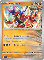 Koraidon 116/252 Pokémon Étincelles Déferlantes (EV08)