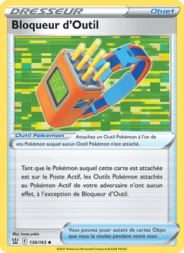 Bloqueur d'Outil 136/183 Pokémon Styles de combat (BST)
