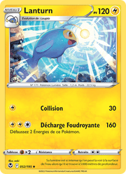 Lanturn 052/215 Pokémon Tempête Argentée (SIT)
