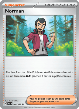 Norman 168/266 Pokémon Faille Paradoxe (EV04)