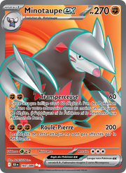 Minotaupe-ex 160/86 — Pokémon Foudre Noire (BLK)