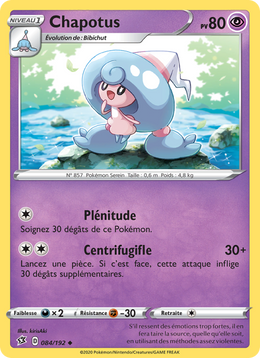 Chapotus 84/209 Pokémon Clash des Rebelles