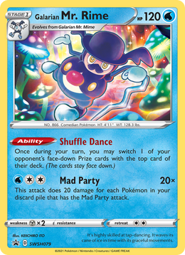 M. Glaquette de Galar SWSH079/PROMO — Pokémon Promo Épée et Bouclier (SWSHP)