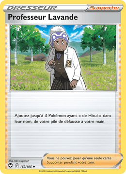 Professeur Lavande 162/215 Pokémon Tempête Argentée (SIT)