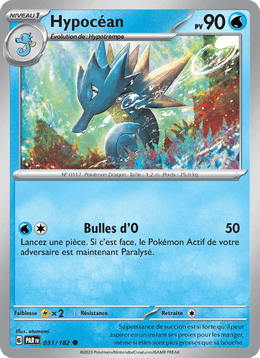 Hypocéan 031/266 Pokémon Faille Paradoxe (EV04)