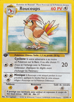 Roucoups 22/102 Pokémon Set de Base (BS)