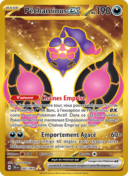 Pêchaminus-ex 095/99 Pokémon Fable Nébuleuse (EV6.5)