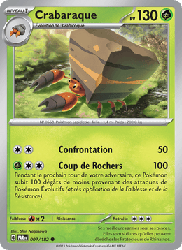 Crabaraque 007/266 Pokémon Faille Paradoxe (EV04)