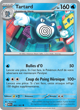 Tartard 062/207 Pokémon 151 (MEW)