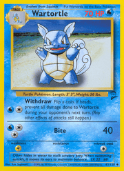 Wartortle 63/130 Pokémon Base Set 2 (B2)