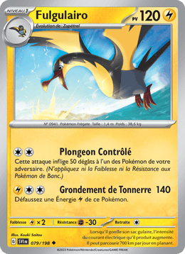 Fulgulairo 079/258 Pokémon Écarlate et Violet (EV01)