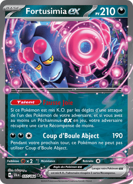 Fortusimia-ex 037/99 Pokémon Fable Nébuleuse (EV6.5)