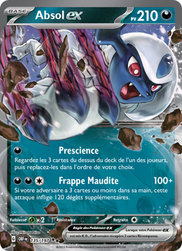 Absol-ex - Absol ex - Flammes Obsidiennes 135
