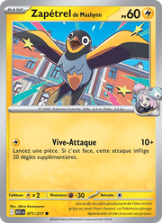 Zapétrel de Mashynn 071/295 Pokémon Héros Transcendants (ME2.5)
