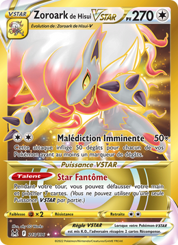 Zoroark de Hisui VSTAR 213/247 — Pokémon Origine Perdue (LOR)