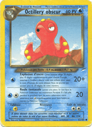Octillery obscur 62/113 Pokémon Neo Destiny (N4)