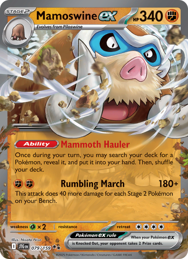 Mammochon-ex 079/190 — Pokémon Aventures Ensemble (EV09)
