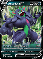 Angoliath V 114/201 Pokémon Ténèbres Embrasées