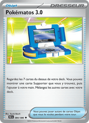 Pokématos 3.0 084/172 Pokémon Foudre Noire (BLK)