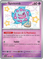 Spiritomb - Spiritomb - Destinées de Paldea 158
