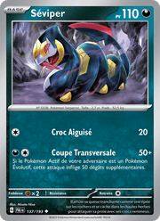 Séviper 137/279 Pokémon Évolutions à Paldea (EV02)