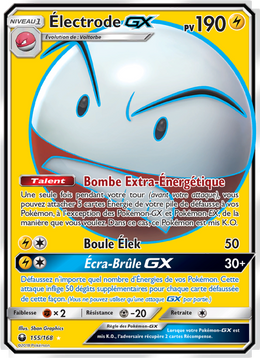 Électrode GX 155/183 — Pokémon Tempête Céleste (CES)