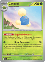 Cotovol 003/279 Pokémon Évolutions à Paldea (EV02)