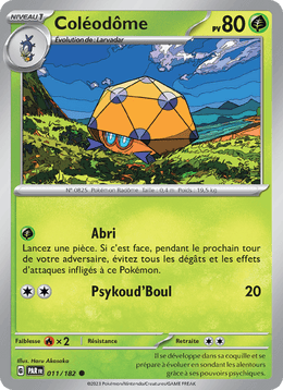 Coléodôme 011/266 Pokémon Faille Paradoxe (EV04)