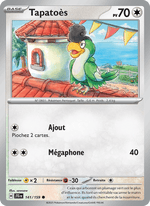 Tapatoès 141/190 Pokémon Aventures Ensemble (EV09)