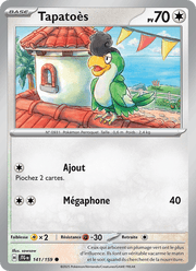 Tapatoès 141/190 Pokémon Aventures Ensemble (EV09)
