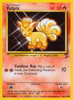 Vulpix 99/130 Pokémon Base Set 2 (B2)