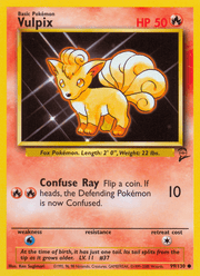 Vulpix 99/130 Pokémon Base Set 2 (B2)