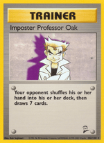 Impostor Professor Oak 102/130 Pokémon Base Set 2 (B2)
