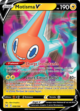 Motisma V 058/247 — Pokémon Origine Perdue (LOR)