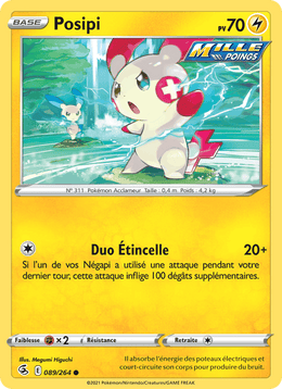 Posipi 89/284 Pokémon Poing de Fusion (FST)