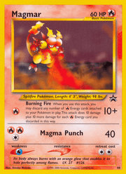 Magmar 44/53 Pokémon Wizards Black Star Promos (WBSP)