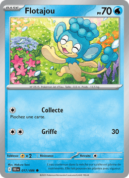 Flotajou 017/172 Pokémon Foudre Noire (BLK)