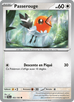 Passerouge 163/279 Pokémon Évolutions à Paldea (EV02)
